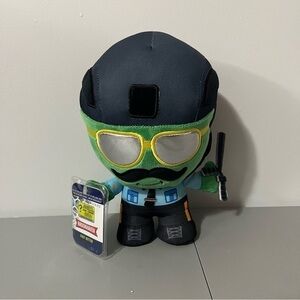ROBLOX DevSeries Brookhaven Chief Rotten 8" Plush NWT